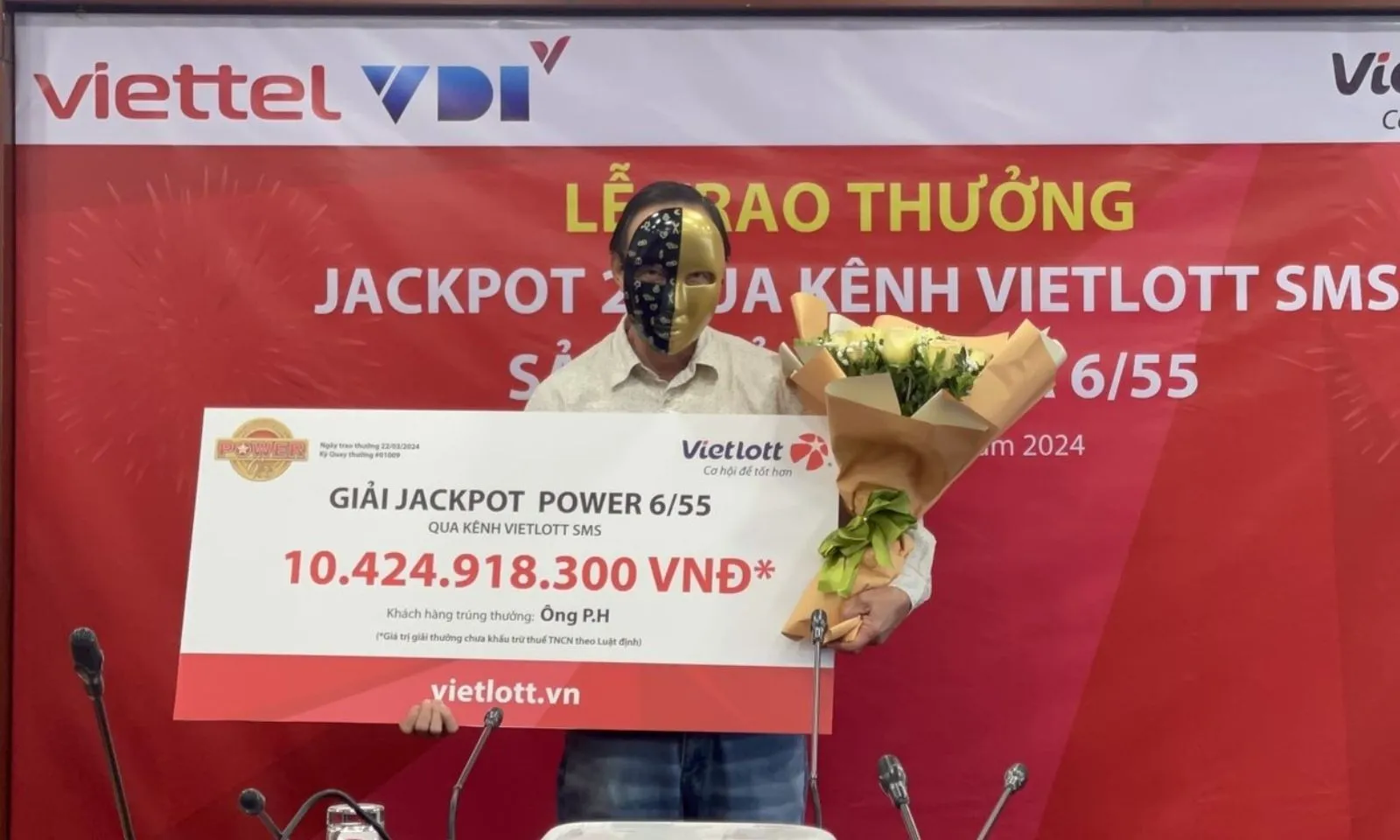 超过100亿越南盾的Vietlott奖金拥有者透露如何选择幸运号码